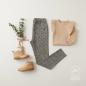 Preview: Baumwolljersey in Khaki mit Leopard, Stoff in ganzer Breite